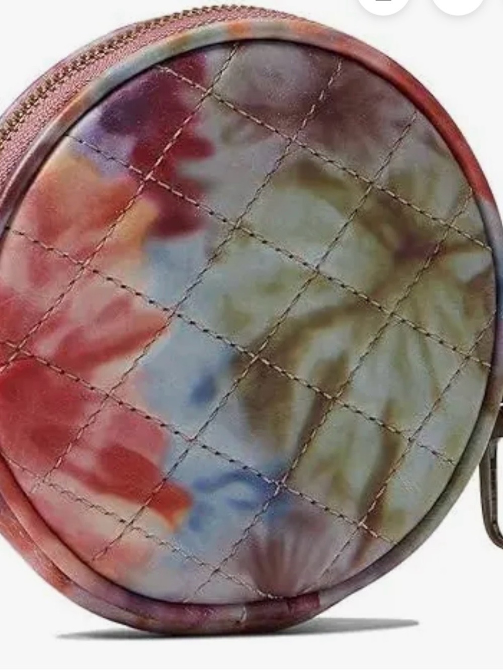 Floral Tie-Dye pouch/change purse from the limited HOBO GO collection NWT